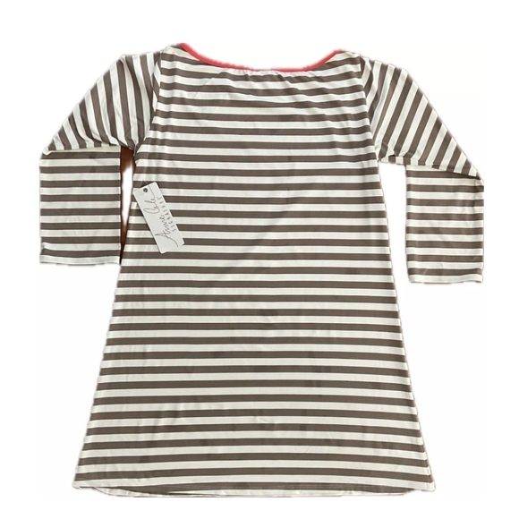 🆕 Anne Cole Striped Stretchy Cover Up Mini-Dress (Nylon & Spandex). NWT - Picture 8 of 12